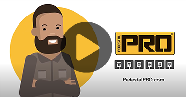 Pedestal PRO custom product overview